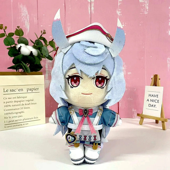 Genshin Impact Plush Dolls Wriothesley Furina Lyney Kaveh Neuvillette Kinich Citlali Kazuha Albedo Tighnari Anime Stuffed Toys