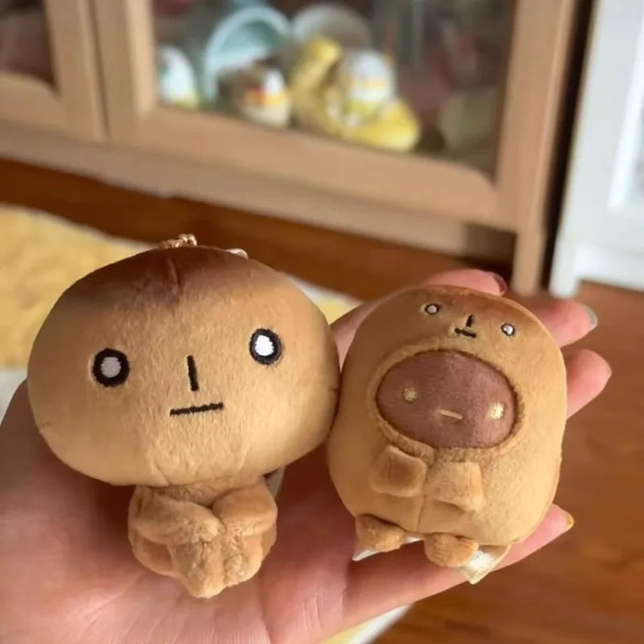kawaiiSumikko Gurashi Sanx Toast Plush Keychain Rilakkuma Backpack Pendant cute Anime Collectibles  for Kids Birthday Gifts
