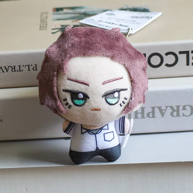 10cm Blue Lock Plush Toy Keychain Nagi Backpack Charm Anime Seishiro Isagi Yoichi Chigiri Bachira Mikage Stuffed Doll Toy Gift