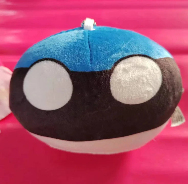 10cm Country Ball Plush Toys 70 Styles Polandball Pendant Country Balls Decor Countryball Stuffed Doll Christmas Gift for Kids