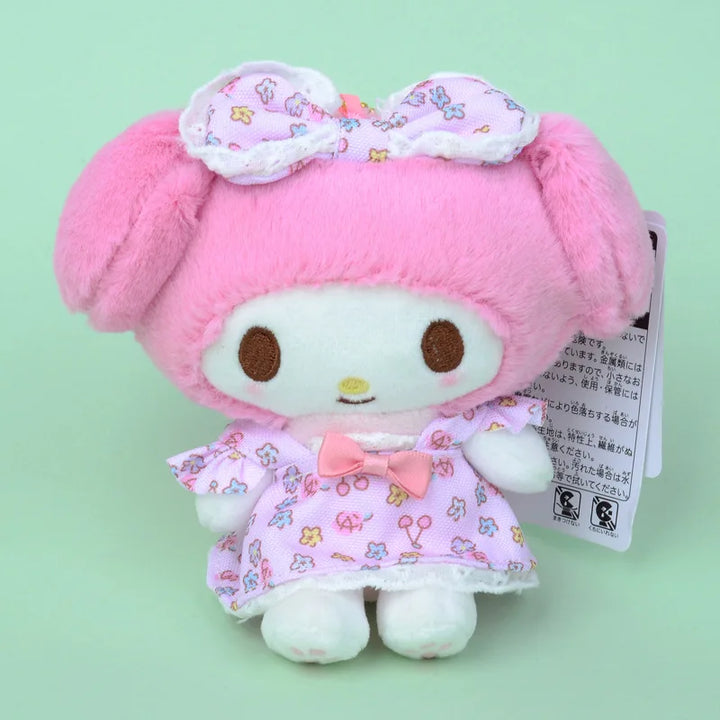 Kawaii Sanrio My Melody Cartoon Plush Toys Backpack Pendant Decoration Creative Soft Stuffed Doll Keychain Friends Holiday Gift