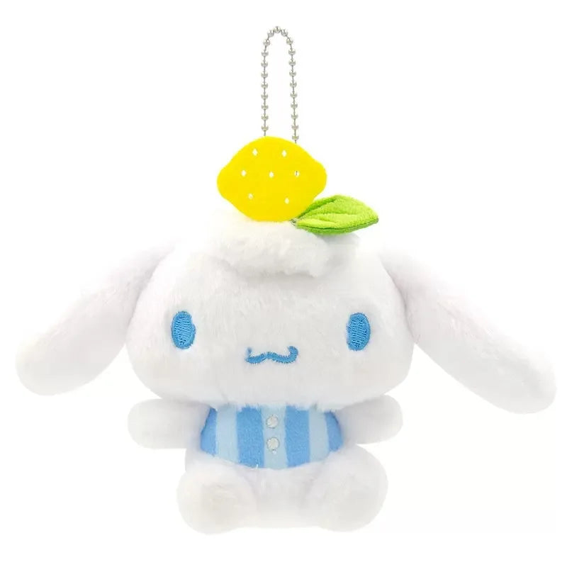Sanrio Kuromi My Melody Plush Toys Kawaii Cartoon Cute Cinnamoroll Keychain Decoration Backpack Pendant Children's Birthday Gift