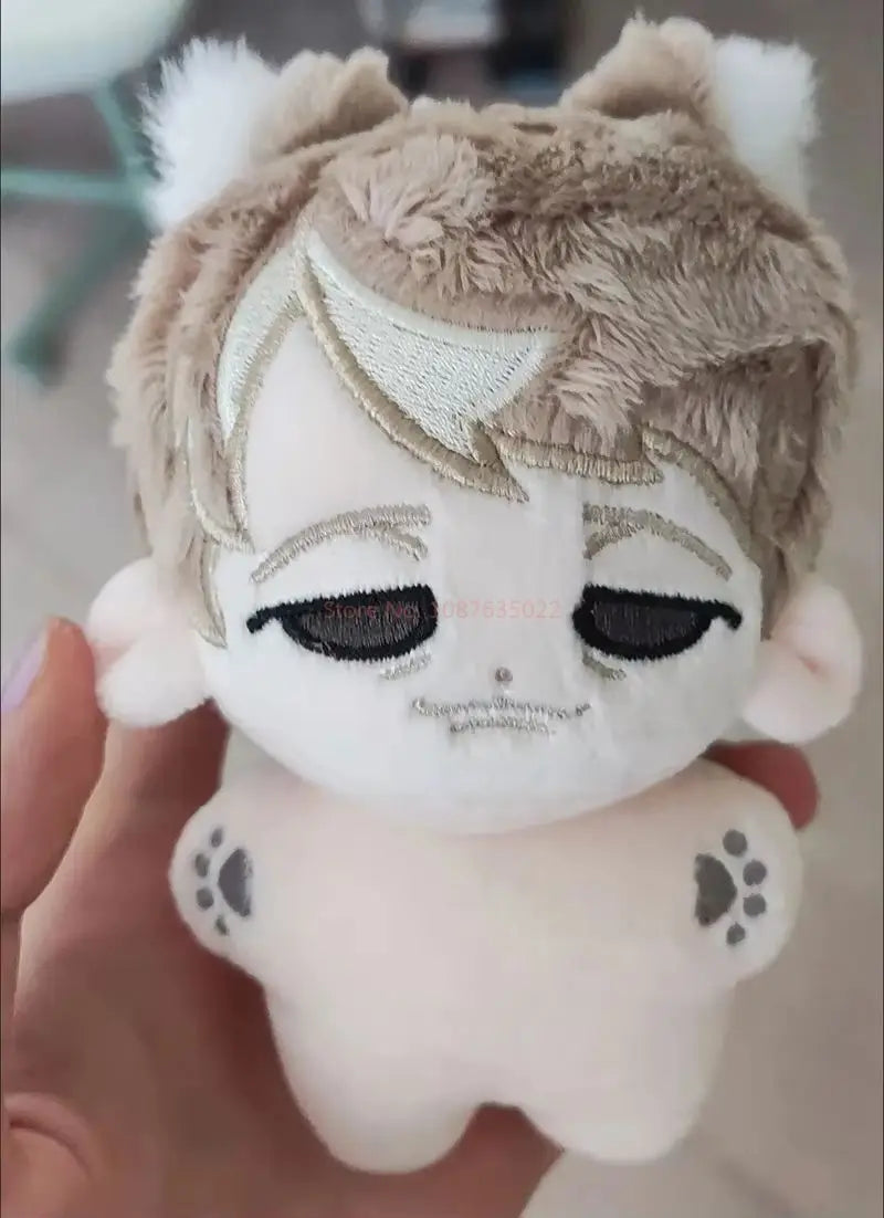 New In Stock 10cm Anime Role Will Hannibal Kawaii Cosplay Cotton Doll Starfish Body Cartoon Mini Soft Plush Doll Toy Figure Gift