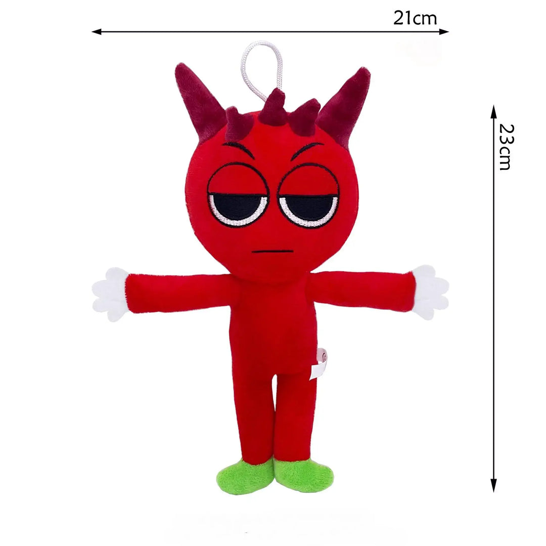 Sprunki Plush Toys Sprunki Plushie Doll Singers Oren Wenda Game Cartoon Stuffed Pillow Kids Birthday Christmas Gifts