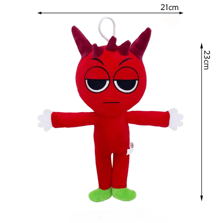 Sprunki Plush Toys Sprunki Plushie Doll Singers Oren Wenda Game Cartoon Stuffed Pillow Kids Birthday Christmas Gifts