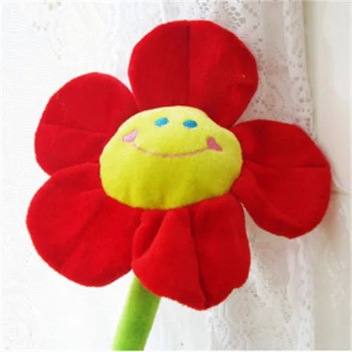 Bread Plush Cartoon Simulation Sun Flower Rose Flower Plush Toys for Children for Home Decoration PP Cotton Plant Plush Toy