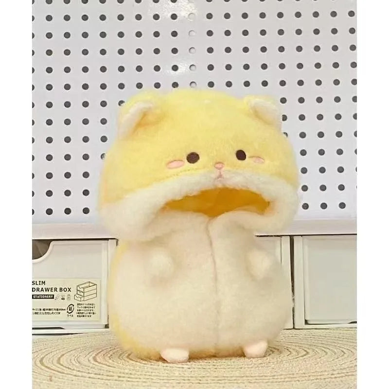 10cm doll clothes joke Bear doll clothes cute Hamster Mini Clothes Plush Jumpsuit Suits For Cotton Stuffed Doll Toys Accessories