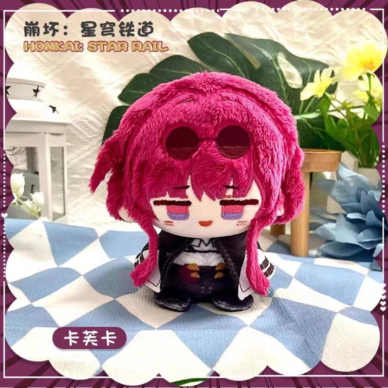 Honkai: Star Rail Plush Sunday Aventurine Firefly Kafka Blade Jing Yuan Dan Heng Anime Cosplay Stuffed Doll Keychain Kids Gift