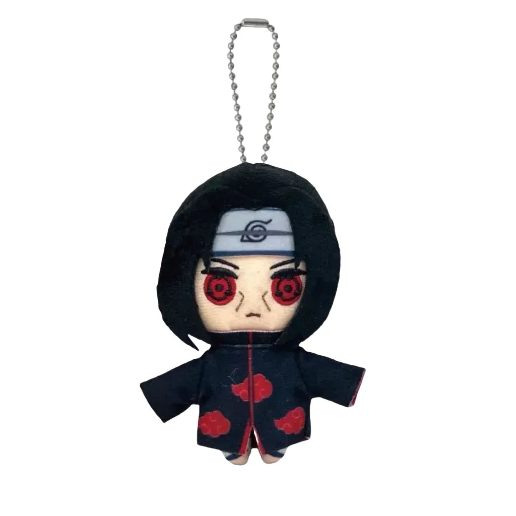 Naruto Uzumaki Hatake Kakashi Gaara Uchiha Itachi Mini Plush Pendant Role Playing Keychain Backpack Decoration Stuffed Toy Doll