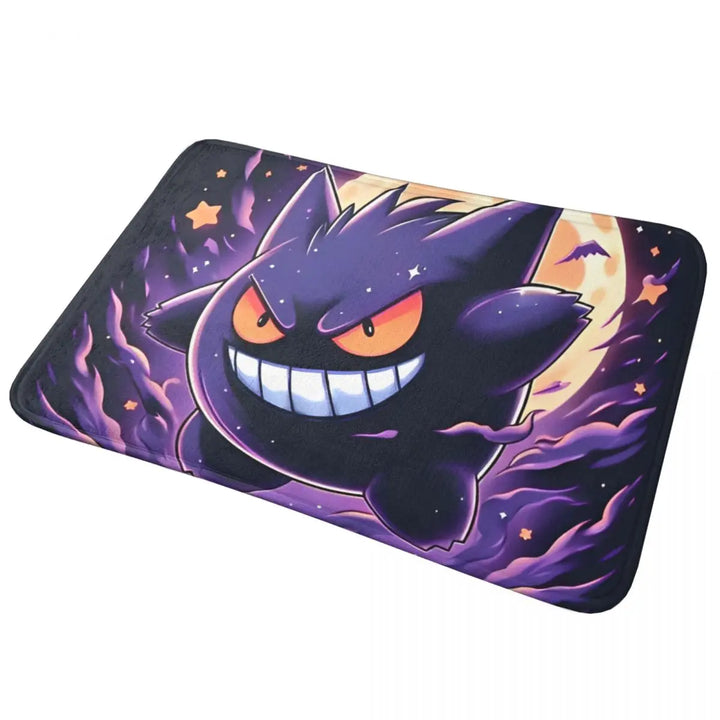 Cartoon Pikachu Anime Bathroom Rugs Mat Super Soft Pokemon Bath Rugs Mats Carpet Non-Slip for Entrance Door Doormat