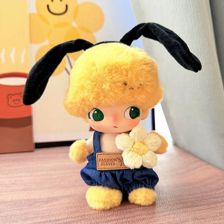 DIMOO WORLD Doll Box Pendulum Accessories Doll Clothes 9 Styles Bib Pants Overalls 15/17cm Labubu Doll Clothes