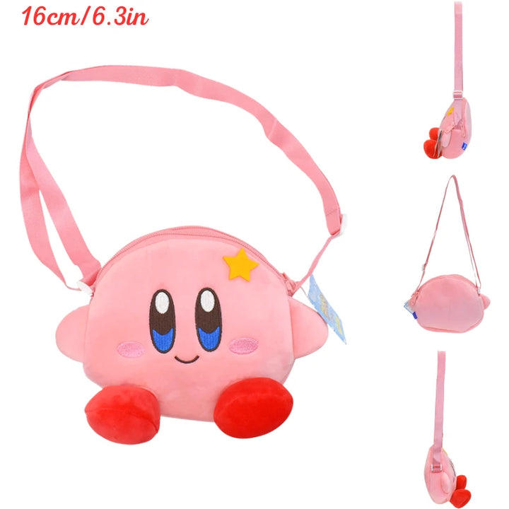 Kawaii Pokemon Pikachu Gengar Lucario Rowlet Plush Toys Bag Cute Anime Mimikyu Eevee Psyduck Peluche Dolls Shoulder Bags Gifts