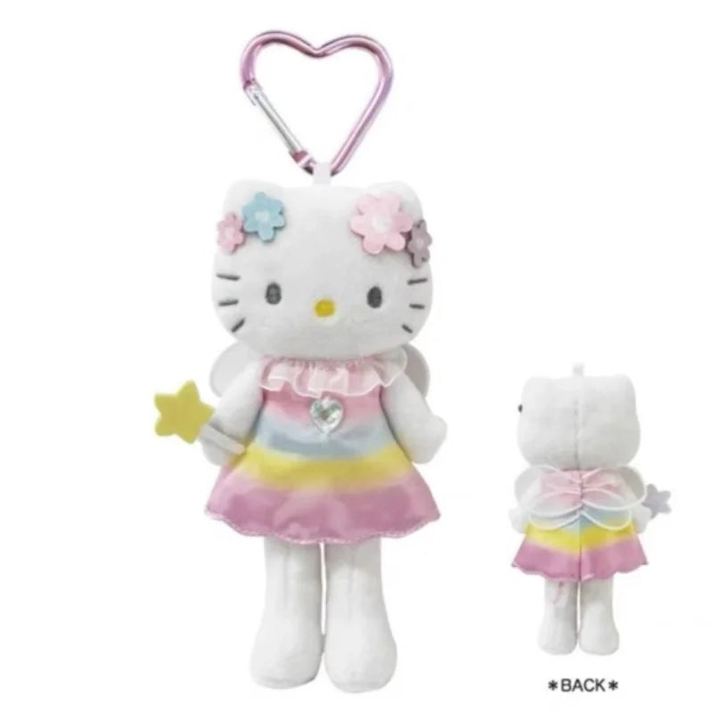 cartoon Hello Kittys Plush Doll Pendant Heisei long legs NIC Swan unicorn sanrios Plush Toy Anime Stuffed Animals Keychain gift