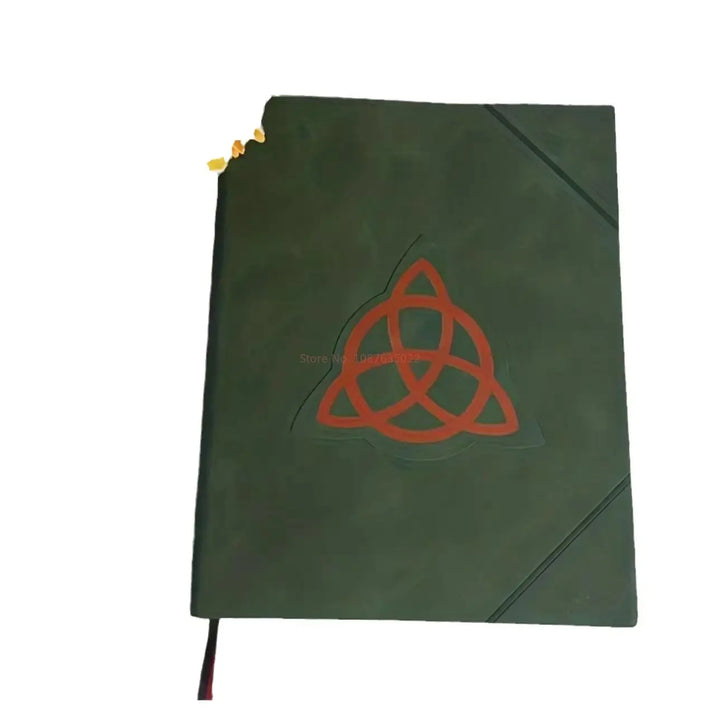 New Book Of Shadows Green Cover Bound Journal Blank And Lined Journal 350 Pages Spells Records Spellbook Retro Gifts