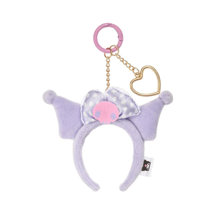 Kawaii Sanrio Kuromi My Melody Plush Toys Headband Backpack Pendant Cute Cartoon Decoration Keychain Girl Birthday Creative Gift