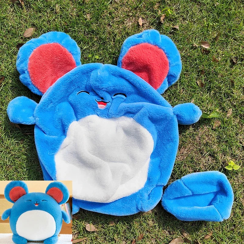 Pokemon Charizard Eevee Plush Toys Anime Doll Giant Pokémon Stuffed Semi-finished Leather Holster Azumarill Pawmi Gift for Kids