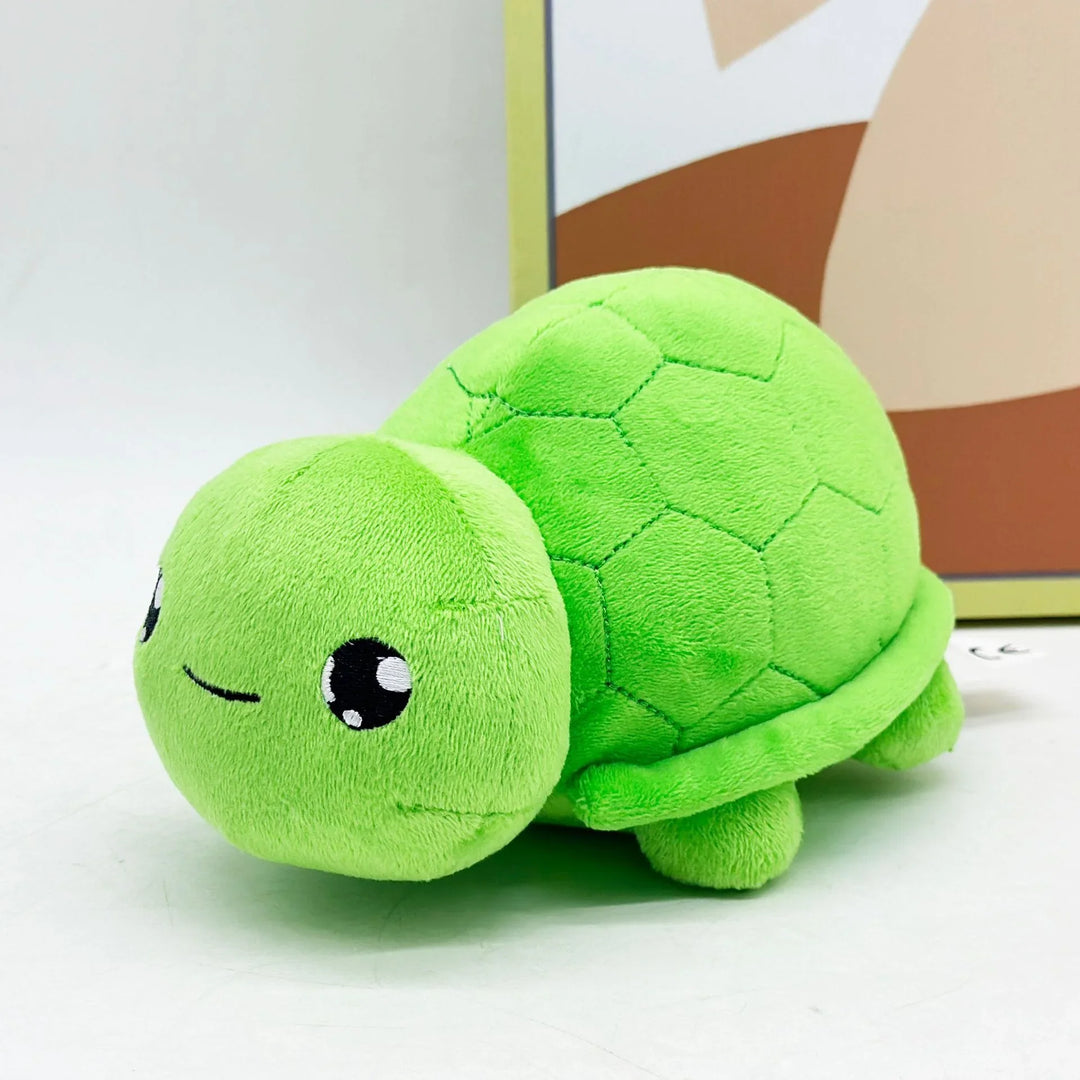 7.87inch Vtuber Vedal Plush Doll Green Turtle Cute Cotton Doll Anime Peripherals Room Decora Plushie Toy Kid Birthday Gift