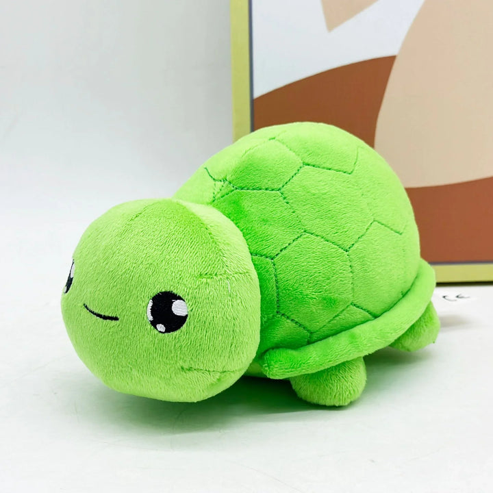 7.87inch Vtuber Vedal Plush Doll Green Turtle Cute Cotton Doll Anime Peripherals Room Decora Plushie Toy Kid Birthday Gift