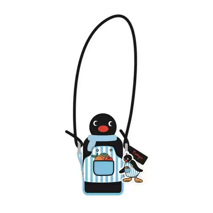 New Pingu Series Insulated Cup Milk Cup Students Portable Cartoon Water Kettle 330ml Cold Insulation Water Cup Birthday Gifts