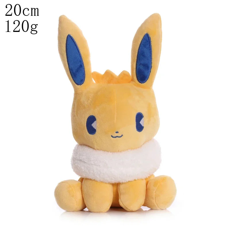 New Pokemon Plush Toys Shine Eevee Umbreon Espeon Jolteon Flareon Vaporeon Glaceon Kawaii Pikachu Peluche Anime Dolls Kids Gift