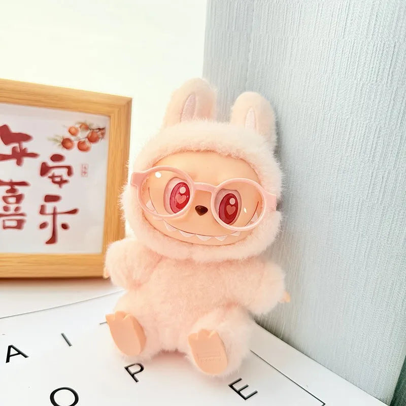 Labubu Doll Grasses 15/17cm Plush Doll'S Accessories Sitting Party Labubu I II Idol Dolls Grasses