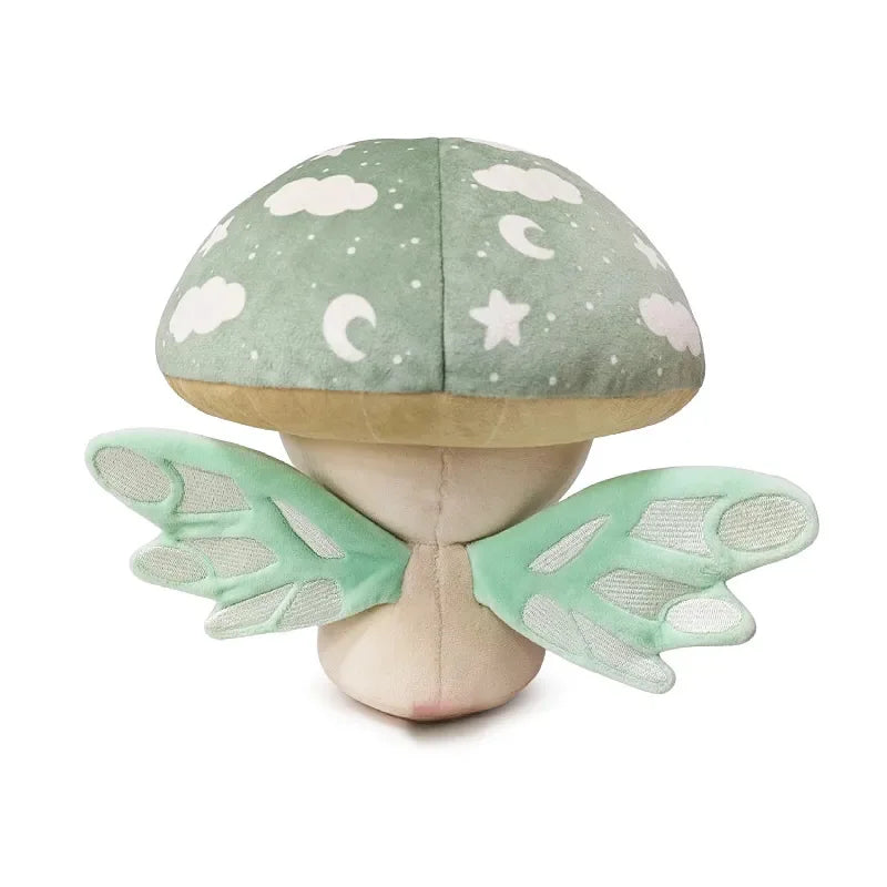 2025 New Snoozeshroom Mushroom Angel Anime Plush Kawaii Animals Stuffed Doll Plushies Toys Peripherials Kids Gifts