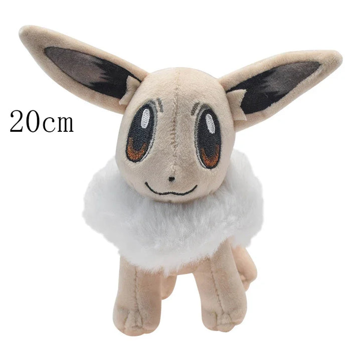 New Pokemon Plush Toys Shine Eevee Umbreon Espeon Jolteon Flareon Vaporeon Glaceon Kawaii Pikachu Peluche Anime Dolls Kids Gift