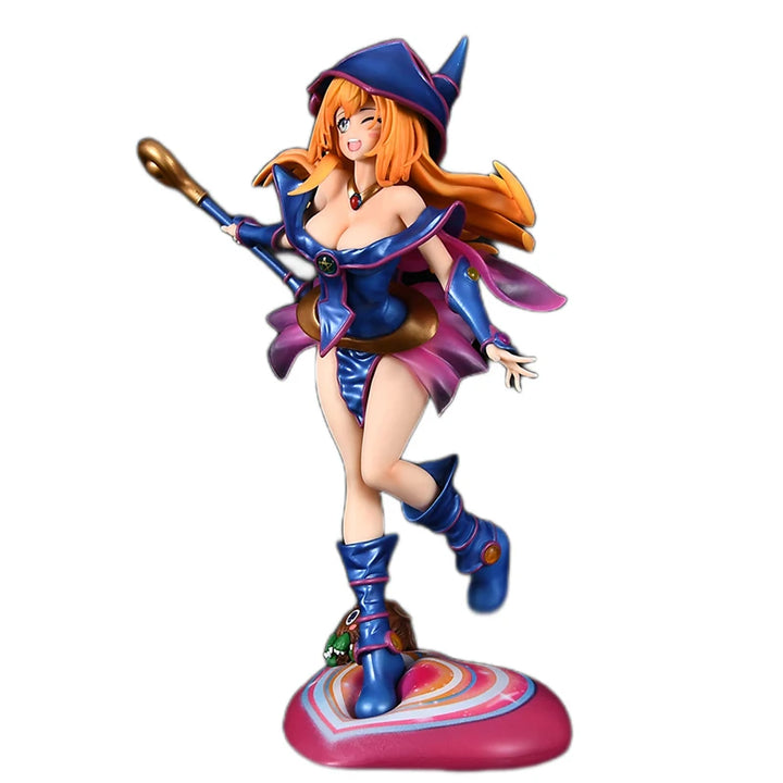 [In Stock] Yu Gi Oh! Black Magician Girl Figure Anime Toy Dark Magician Girl Figure Model Computer Desktop Decoration Toy
