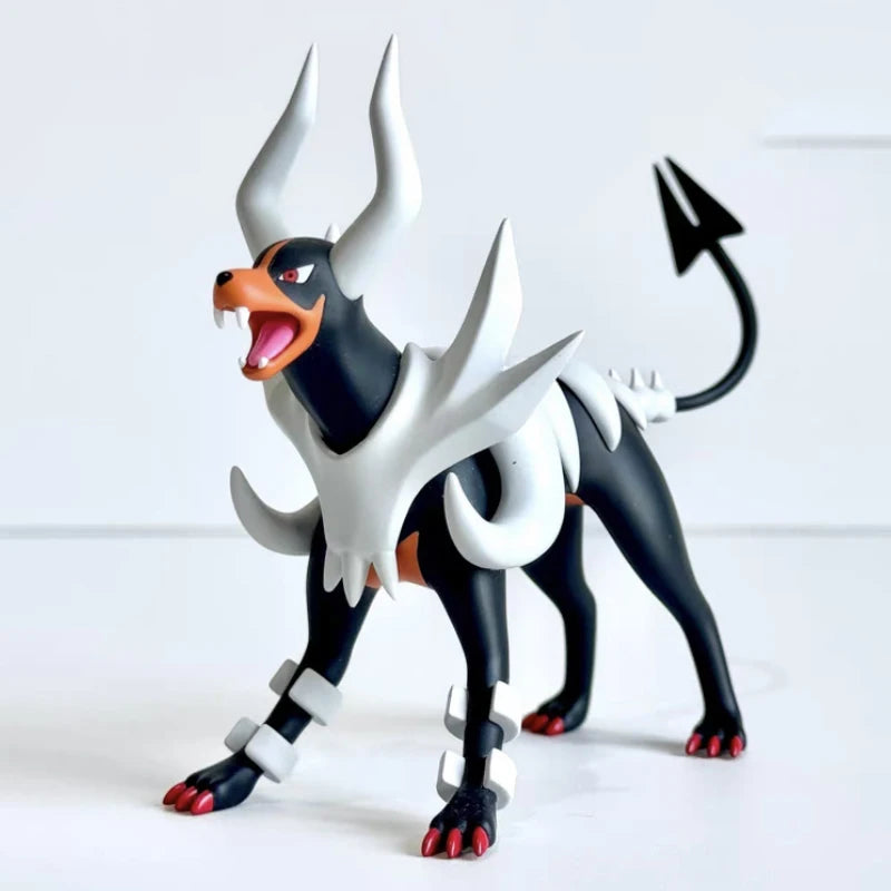 3pcs/Set Pokemon Figure Houndoom Figures Pvc PokéMon Gold And Silver Houndour Statue Model Doll Collection Figurine Toys Gifts