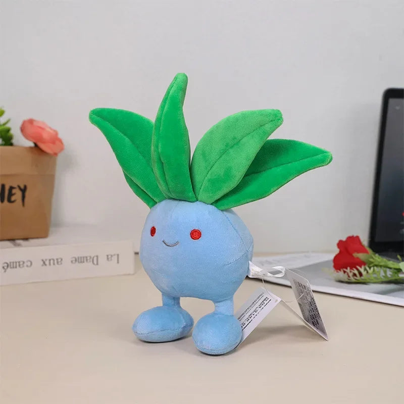 20cm Pokemon Plush Doll Oddish Cartoon Birthday Pokémon Plushie Anime Stuffed Toys Grass Kawaii Pillow Gift for Children
