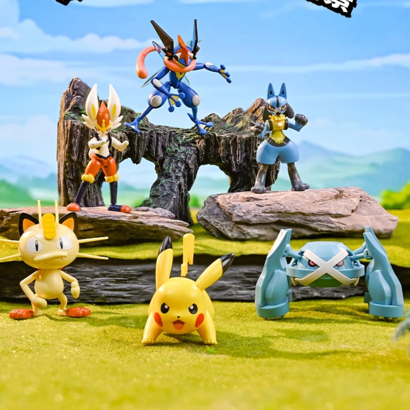 Keeppley Pokemon Action Figure Assembly Model Pikachu Charizard Anime Original Desktop Decoration Customized Toy Birthday Gifts