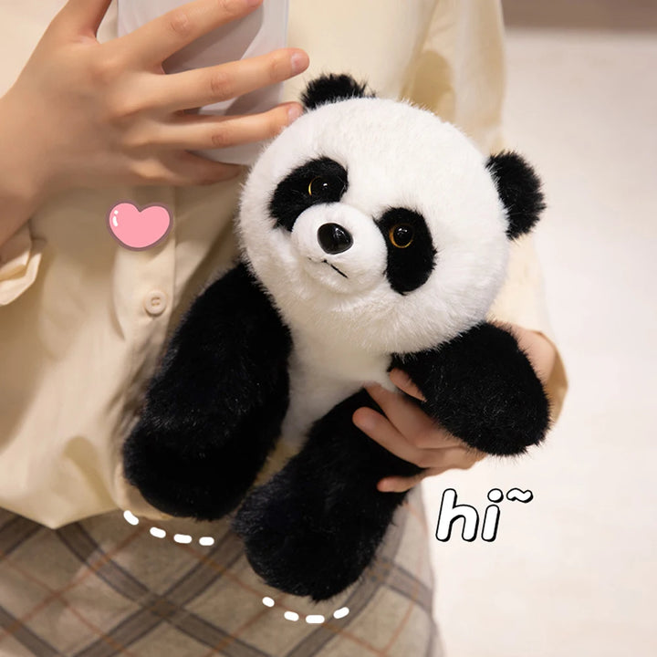 Realistic Grey Raccoon Plush Toy Cuddle Panda Wild Animal Stuffed Toys Brown Horse Soft Doll Capybara Plushie Koala Plush Sloth