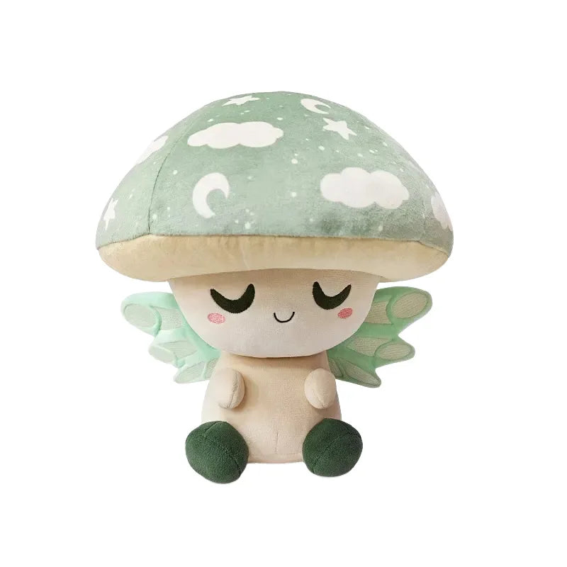 2025 New Snoozeshroom Mushroom Angel Anime Plush Kawaii Animals Stuffed Doll Plushies Toys Peripherials Kids Gifts