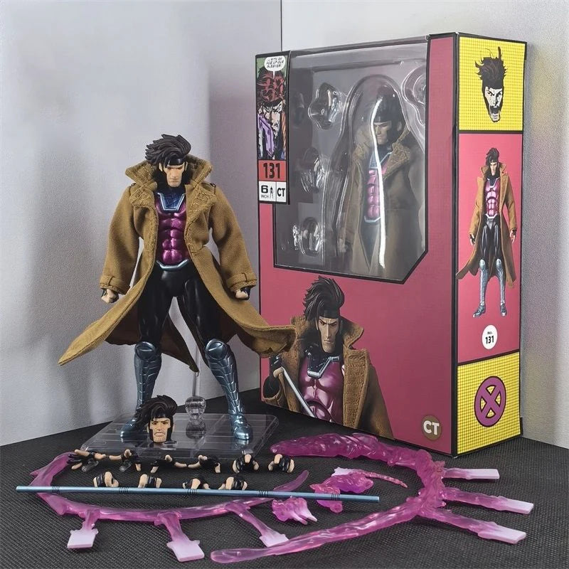 Ct Toys Gambit Action Figure Mafex 131 X-Men The Mutant Called Anime Figurine Ko Statue Model Customized Gift Toy