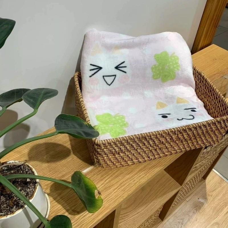 Cute Inoue Toro Blanket Soft Comfortable Air Conditioning Blanket Children's Dormitory Nap Blanket Friends Christmas Best Gift