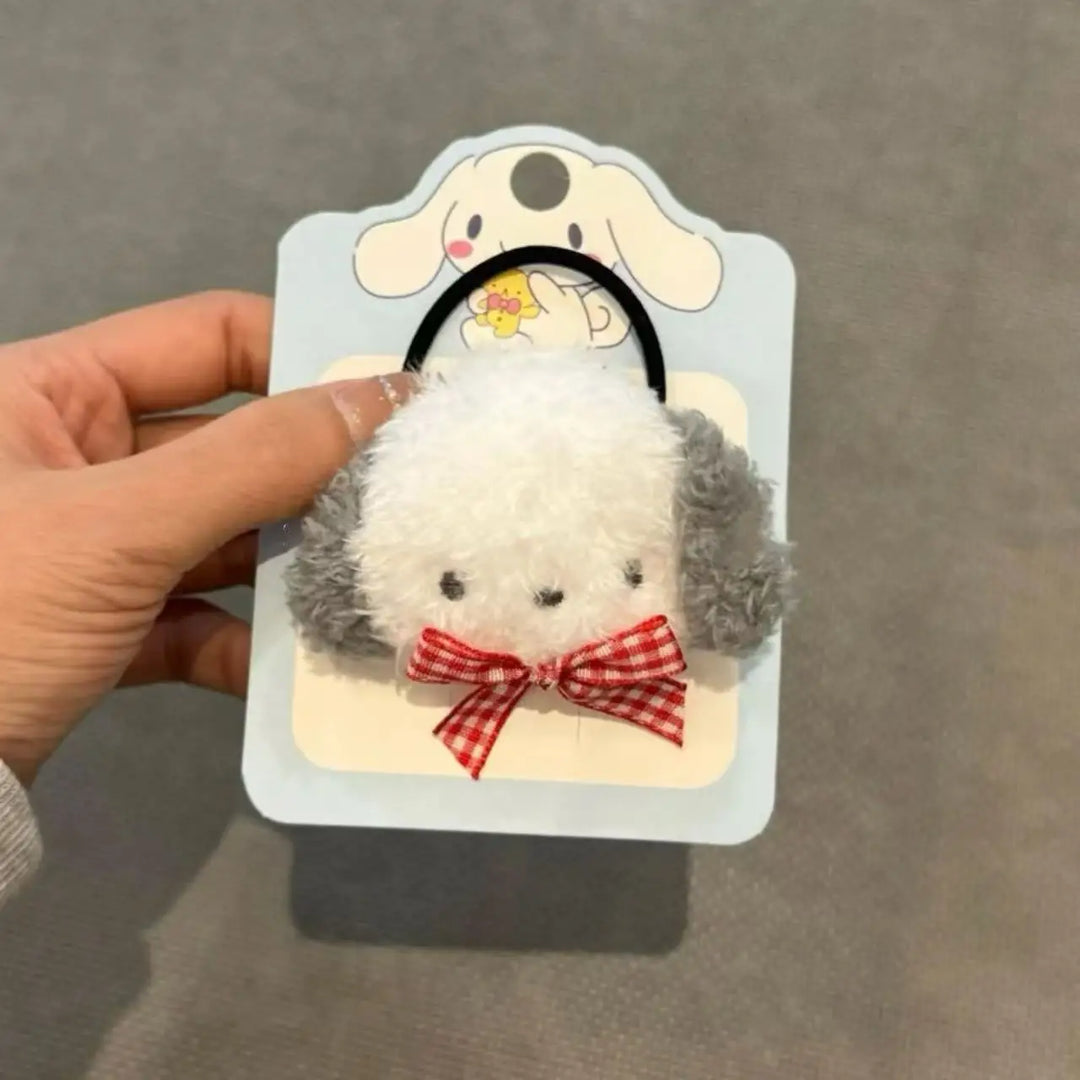 Kawaii Sanrio Hangyodon My Sweet Piano Hairpin Accessories Cartoon Pachacco Hair Rope Headdress Girls Christmas Birthday Gift