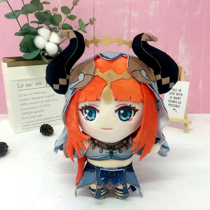 Genshin Impact Plush Dolls Wriothesley Furina Lyney Kaveh Neuvillette Kinich Citlali Kazuha Albedo Tighnari Anime Stuffed Toys