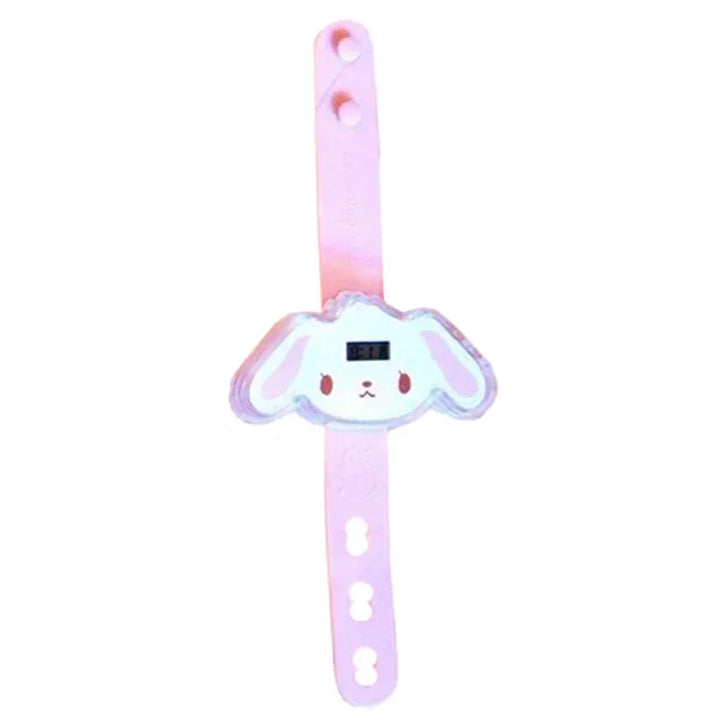 Rare Sugarbunnies Shirousa Kurousa Electronic Watch for Kids Watches Girls 50th Anniversary Limited Collection
