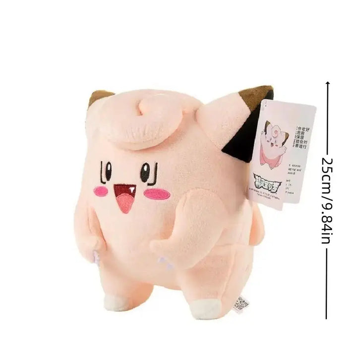 Original 21cm Cute Pokemon Clefairy Plush Toys Dolls Anime Pokemon Clefairy Toys Doll Soft Stuffed Anime Plush Toys Gifts