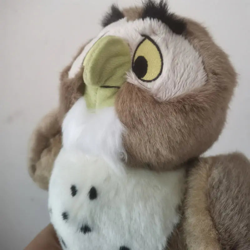 MINISO Disney 33cm Original Winnie the Pooh Bear Friend Owl Plush Toy Animal Stuffed Soft Doll Toys For Kids Gift