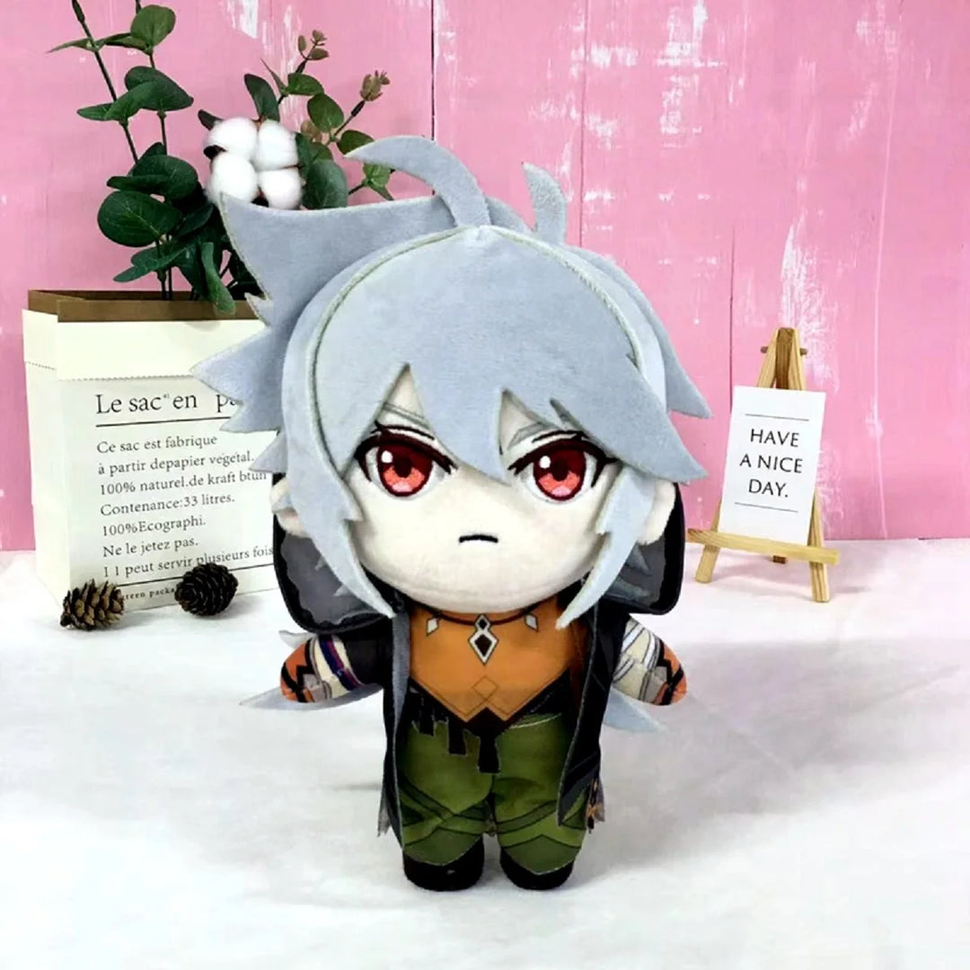 Genshin Impact Plush Dolls Wriothesley Furina Lyney Kaveh Neuvillette Kinich Citlali Kazuha Albedo Tighnari Anime Stuffed Toys