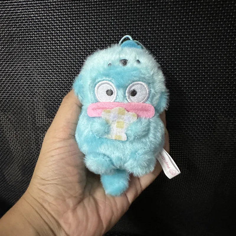 Kawaii Sanrio Hangyodon Plush Toys Kawaii Keychain Cartoon Cute Backpack Pendant Accessories Couple Christmas Creative Gifts