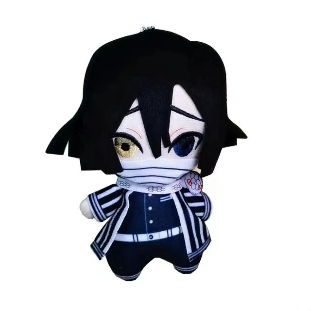 Demon Slayer Plush Doll Tomioka Giyu Kamado Tanjirou Nezuko Agatsuma Zenitsu Anime Plushie Keychain Cosplay Kids Gift