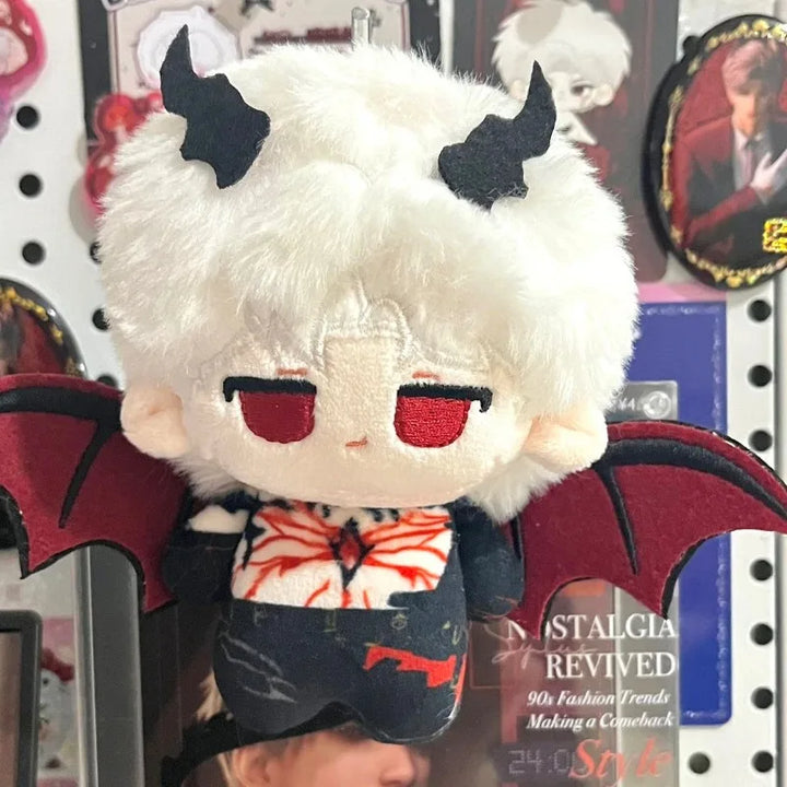 10cm cartoon Love and Deespace‌ Soft Plush Doll Key Chain Cute Backpack Pendant Ornament Sylus‌ Cotton Doll Girls Christmas Gift