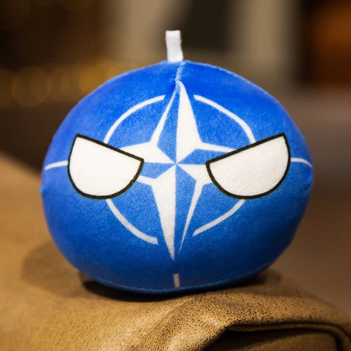 10cm Country Ball Plush Toys 70 Styles Polandball Pendant Country Balls Decor Countryball Stuffed Doll Christmas Gift for Kids