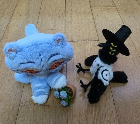 New Kpop Demon Hunters Plush Game Hunters 20cm Three Eyes 25cm Magpie Soft Toys Plushie Birthday Gift