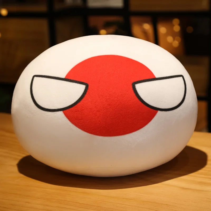 10cm Country Ball Plush Toys 70 Styles Polandball Pendant Country Balls Decor Countryball Stuffed Doll Christmas Gift for Kids