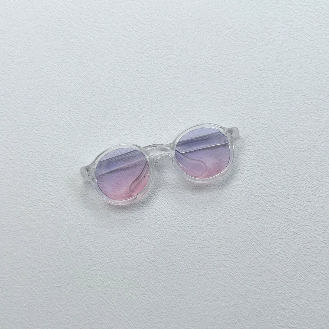 Labubu Doll Grasses Gradient Grasses for Labubu Idol Cool Sunglasses Accessories Girl Doll Glasses