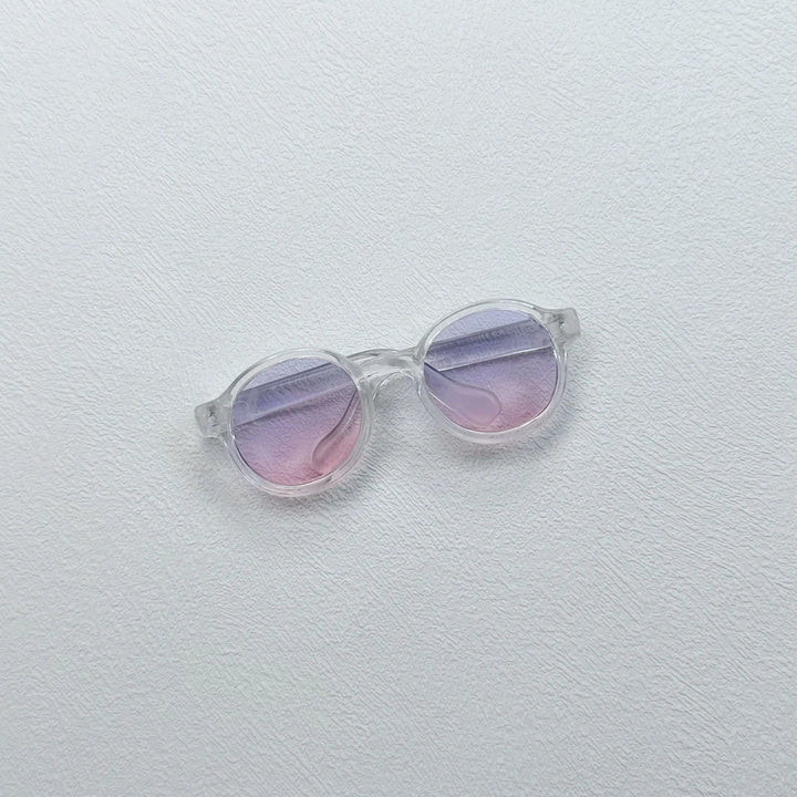 Labubu Doll Grasses Gradient Grasses for Labubu Idol Cool Sunglasses Accessories Girl Doll Glasses