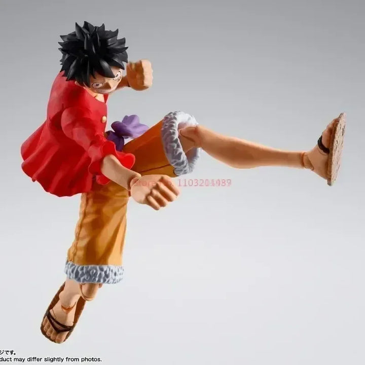 15cm One Piece Shf Figurine Monkey D Luffy Action Figure Pvc Collection Anime The War Of The Island Of Ghosts Luffy Model Toys